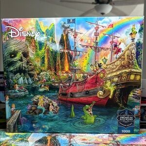 Peter Pan Mermaid Lagoon 1000 piece puzzle by Aimee Stewart